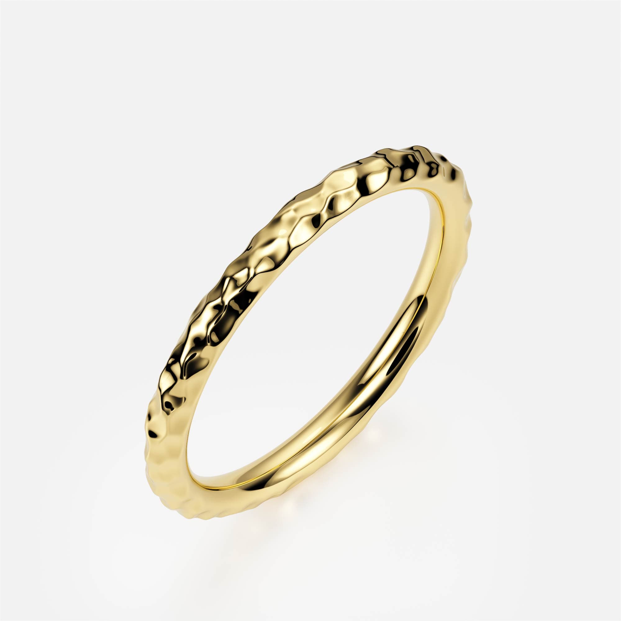 Hammered Classic — Жёлтое золото 585
