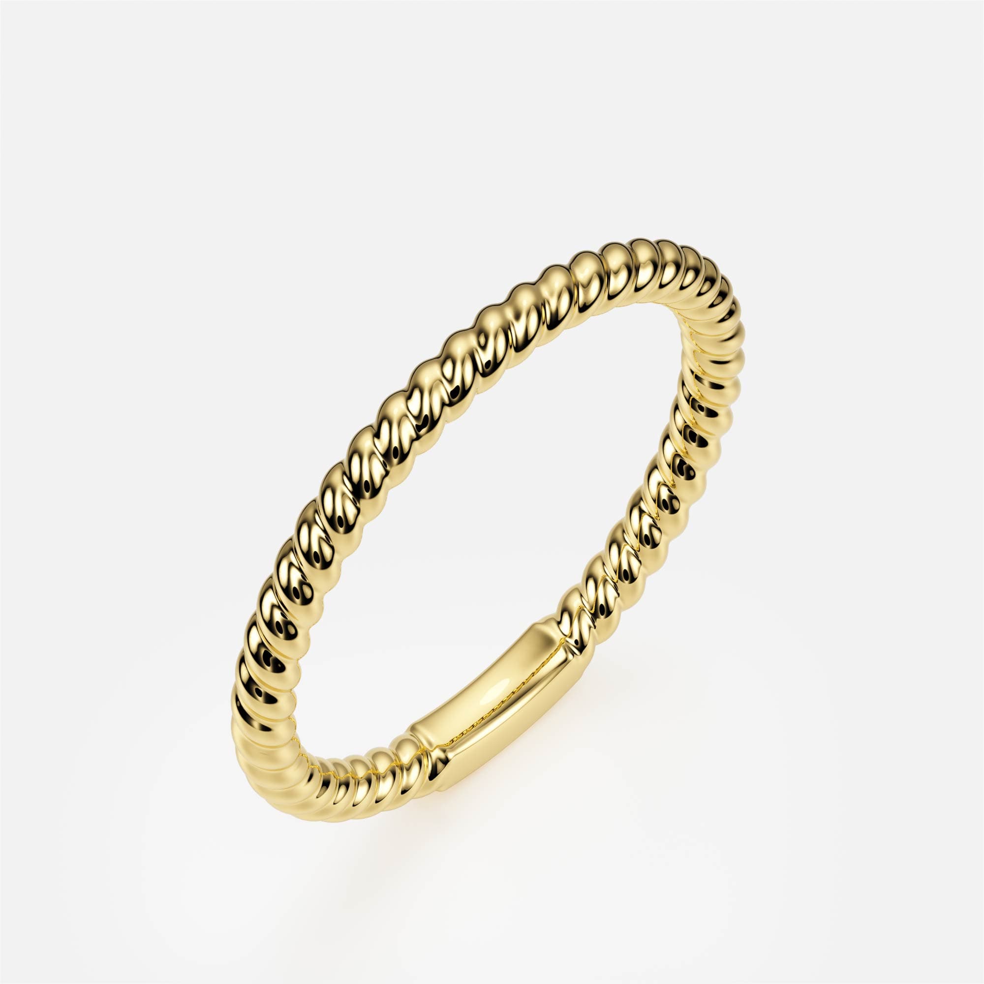 Rope Classic — Դեղին ոսկի 585